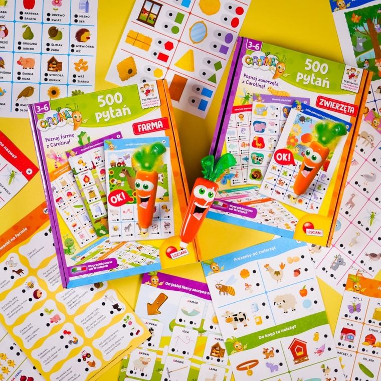 Carotina, 500 pytań, Farma, gra interaktywna