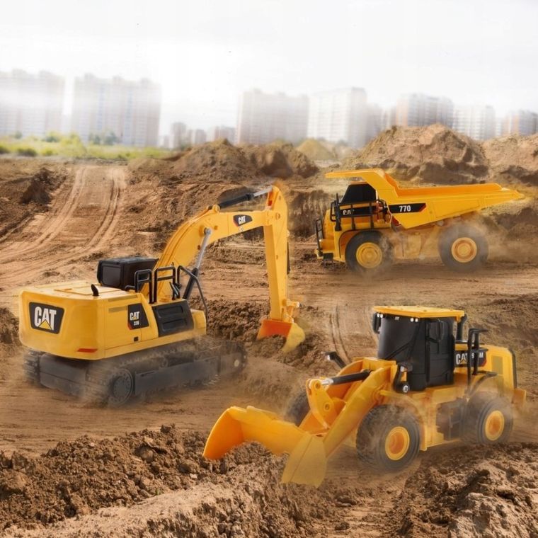 Carrera, CAT 336, koparka, pojazd zdalnie sterowany, 1:35