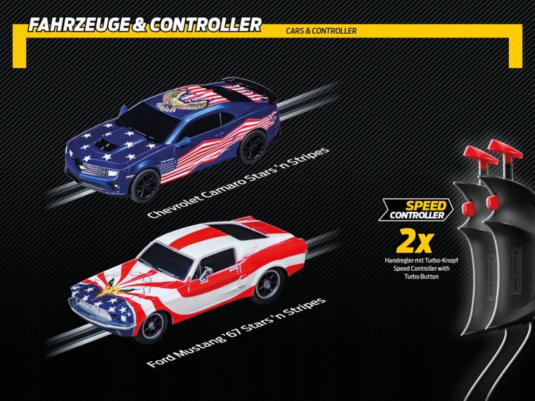 Carrera Go, Street Legends, tor wyścigowy z pojazdami, 4,9m