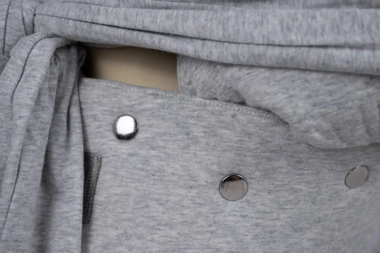 Chicco, Boppy, ComfyGrow, nosidło, Lite Grey