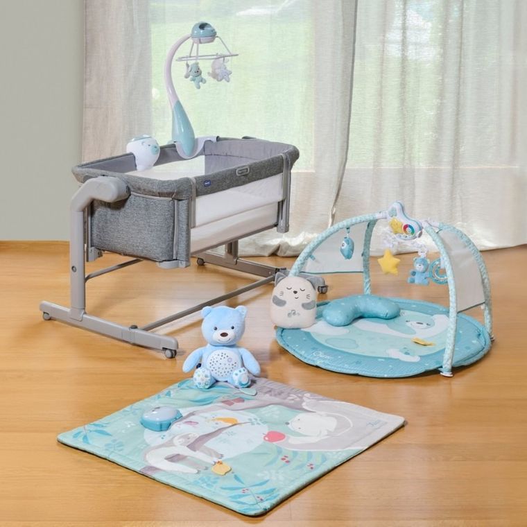 Chicco, First Dreams, Relax & Play Mat, interaktywna mata 2w1 z lampką i melodiami, sowa