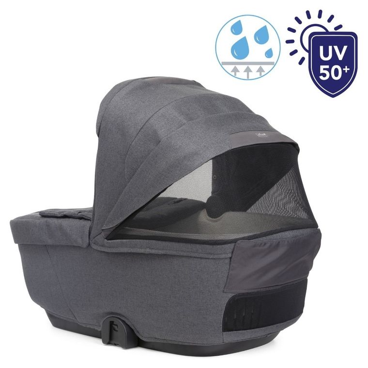 Chicco, Gran Comfort, gondola do wózka, Black Satin