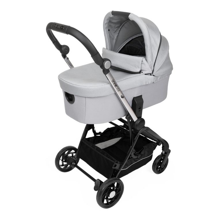 Chicco, One4Ever, wózek spacerowy z dwoma siedziskami, Silver Leaf