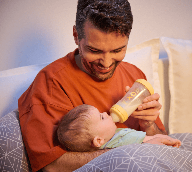 Chicco, Perfect5, butelka antykolkowa, yellow, 2m+, 240 ml