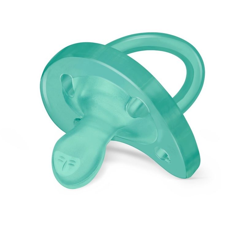 Chicco, PhysioForma Soft, smoczek uspokajający, silikonowy, niebieski, 6-16m, 2 szt.