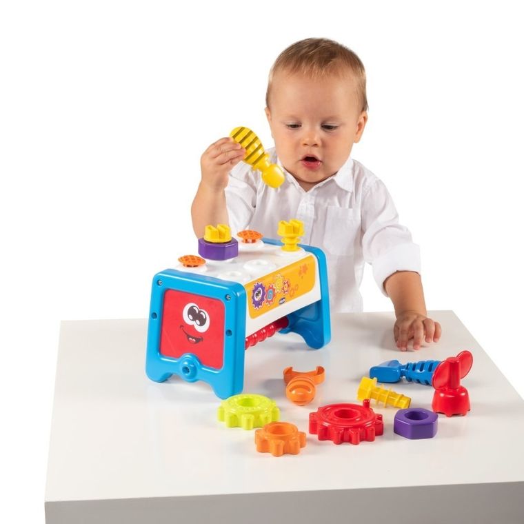 Chicco, Smart2Play, zestaw małego majsterkowicza, warsztat i skrzynia narzędziowa