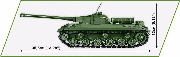 Cobi, Historical Collection WWII, Czołg IS-3 Soviet Heavy Tank, 1:28, klocki, 1170 elementów