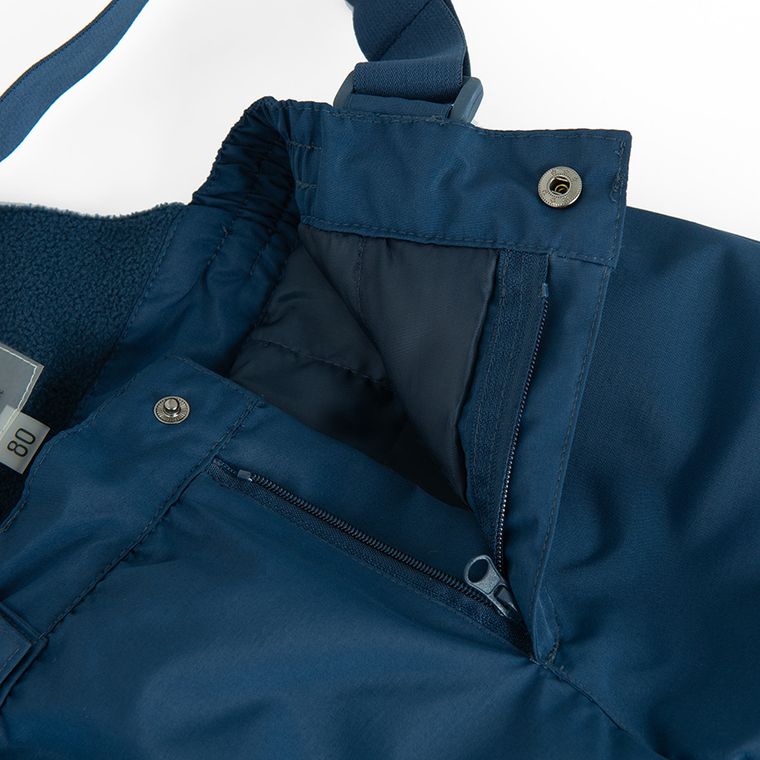 Cool Club, Dwuczęściowy kombinezon narciarski chłopięcy, ocieplany, granatowy