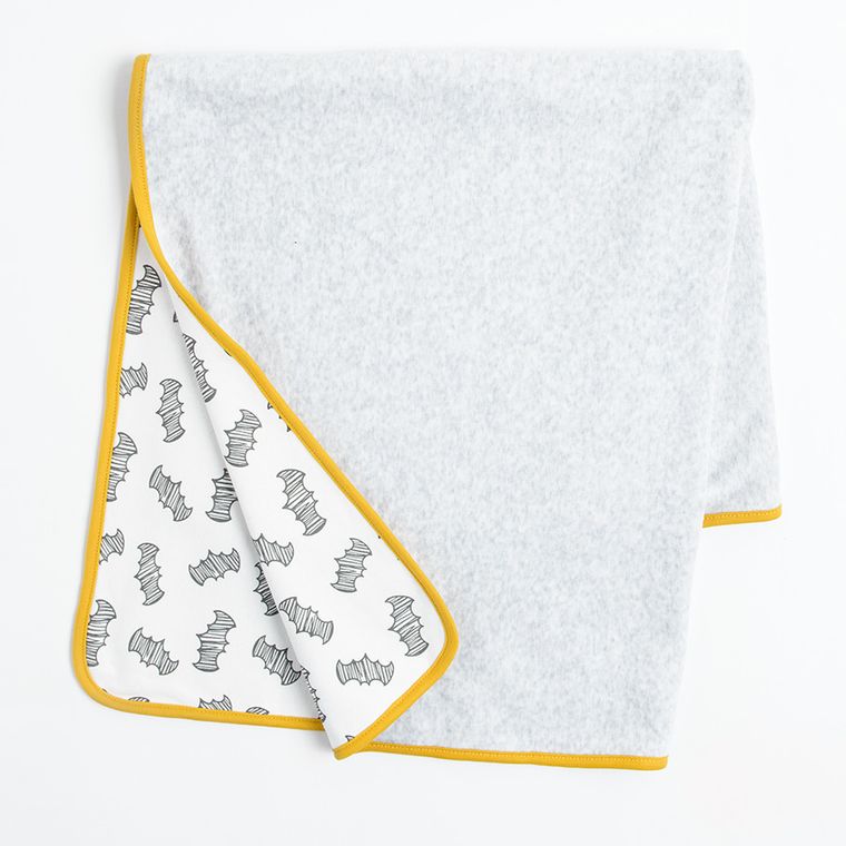 Cool Club, Komplet dziecięcy, Body z krótkim rękawem, Śpiochy, Półśpiochy, Czapka, Śliniak, Koc, mix, Batman