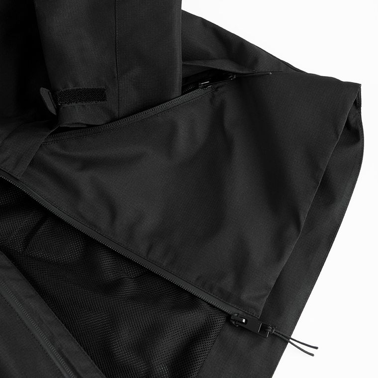 Cool Club, Przeciwdeszczowa kurtka dziewczęca z kapturem, czarna