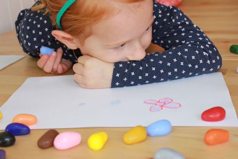 Crayon Rocks, kredki woskowe w pudełku, 16 kolorów, 64 szt.