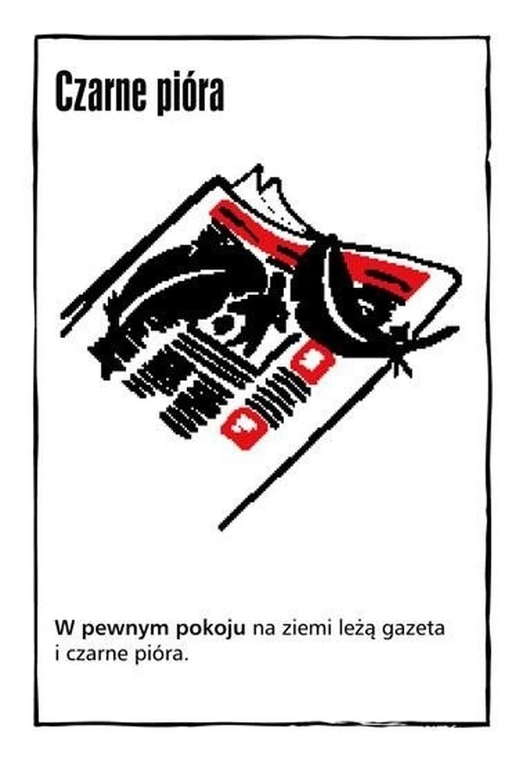 Czarne Historie, Tajemnice zaświatów, gra karciana