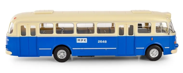 Daffi, Kolekcja Polskiej Motoryzacji, Jelcz 272 Mex, pojazd, model metalowy, 1:43, niebieski