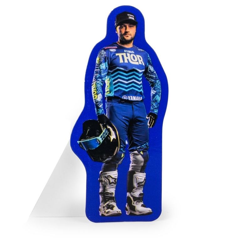 Daffi, Yamaha YZ450F Star Racing Team Bike 2022 Rider: Cooper Webb No.2, motocykl, model metalowy, 1:12