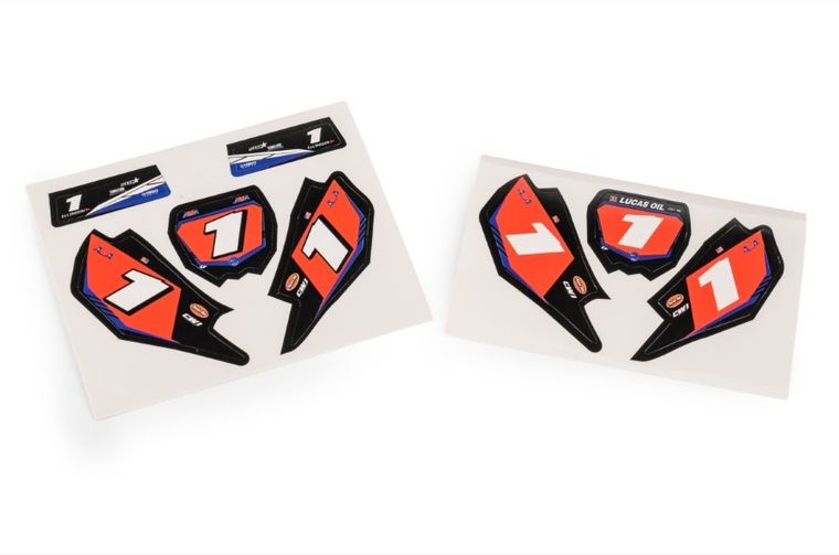 Daffi, Yamaha YZ450F Star Racing Team Bike 2022 Rider: Eli Tomac No.3, motocykl, model metalowy, 1:12