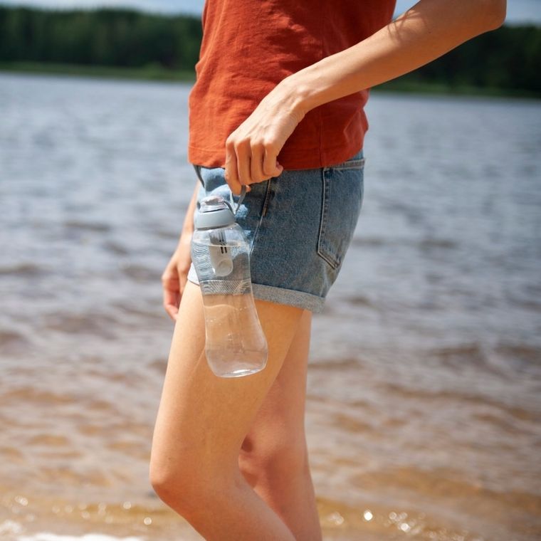 Dafi, Soft, butelka filtrująca, stalowa, 0,3l