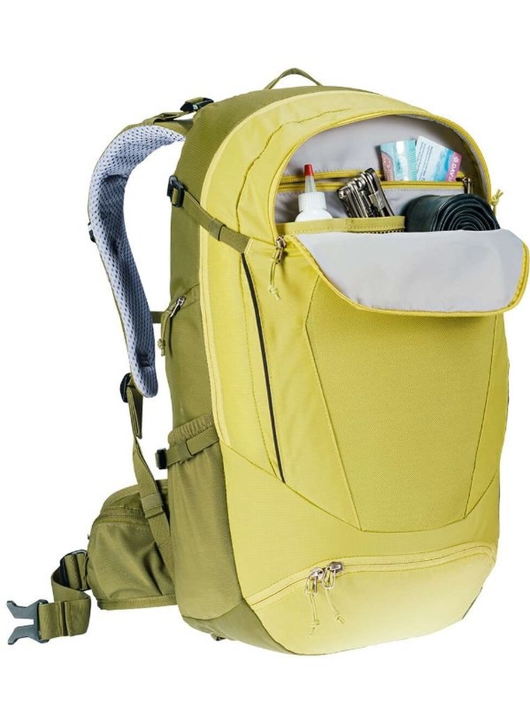Deuter, Trans Alpine 30, plecak rowerowy, sprout-cactus