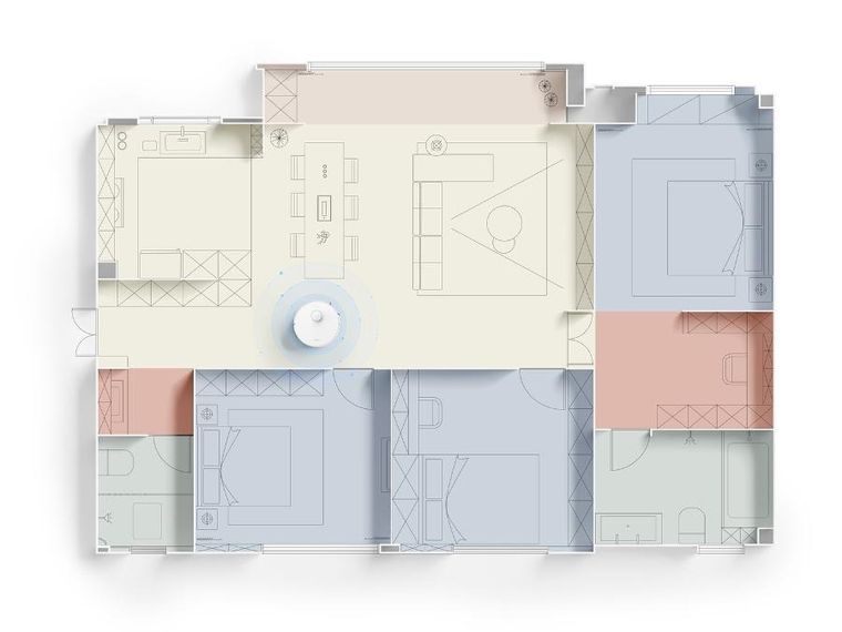 Dreame, D20 Pro, robot sprzątający, biały