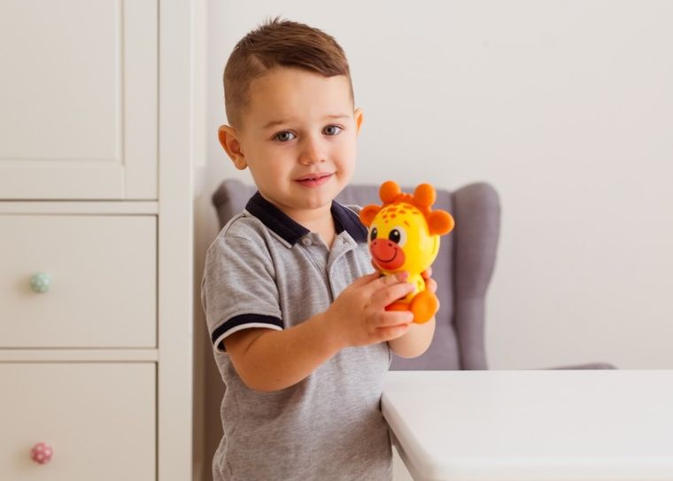 Dumel Discovery, Bystra Żyrafa, zabawka interaktywna