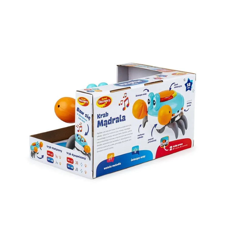 Dumel Discovery, Krab Mądrala, zabawka interaktywna