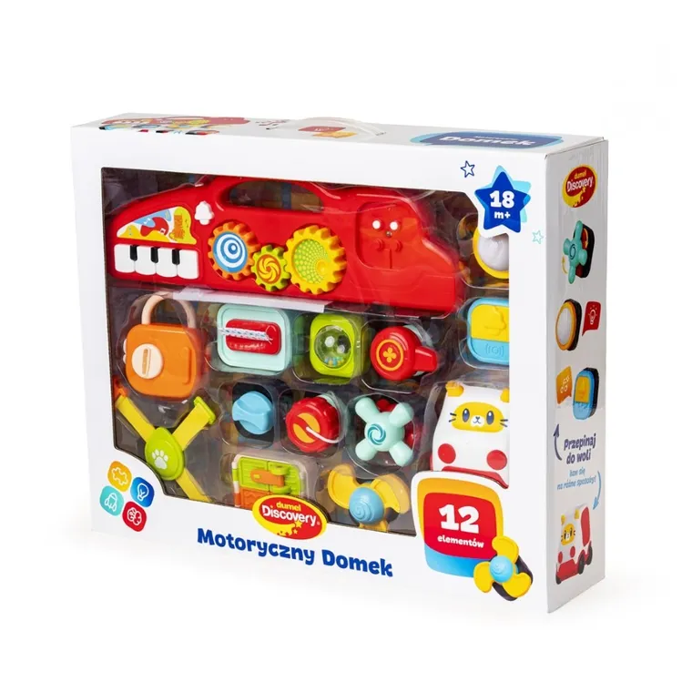 Dumel Discovery, Motoryczny Domek, zabawka interaktywna