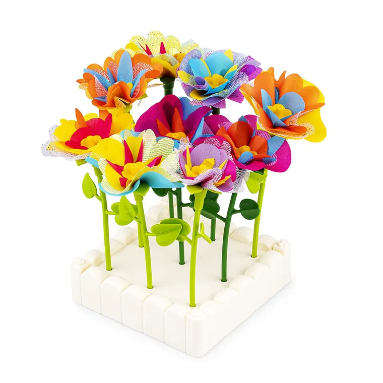 Dumel, Fabryka Radości, Kolorowe kwiaty, zestaw kreatywny do tworzenia kwiatów
