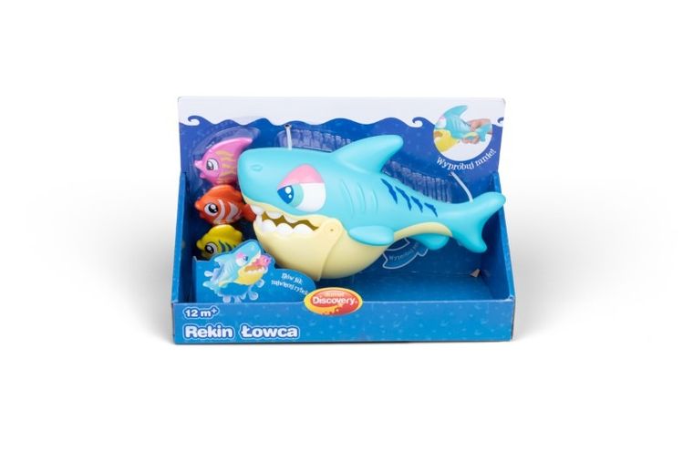 Dumel, Rekin łowca, zabawka kąpielowa