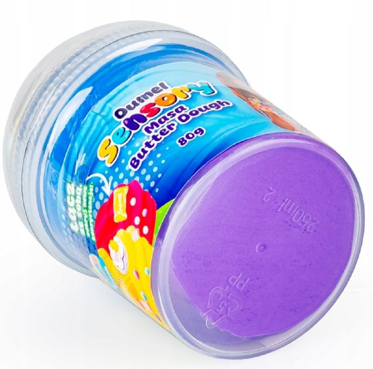 Dumel, Sensory Butter Dough, masa plastyczna w kubeczku, 80g, 1 szt.