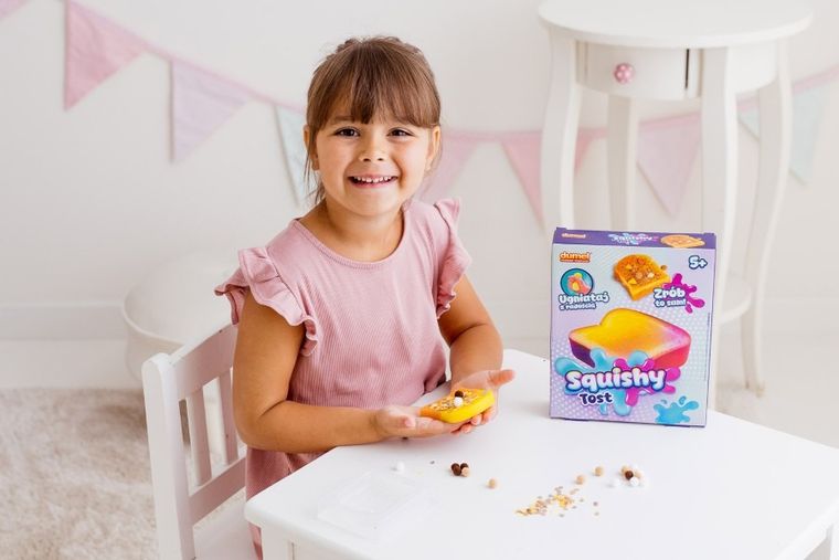 Dumel, Squishy, Tost, zestaw kreatywny