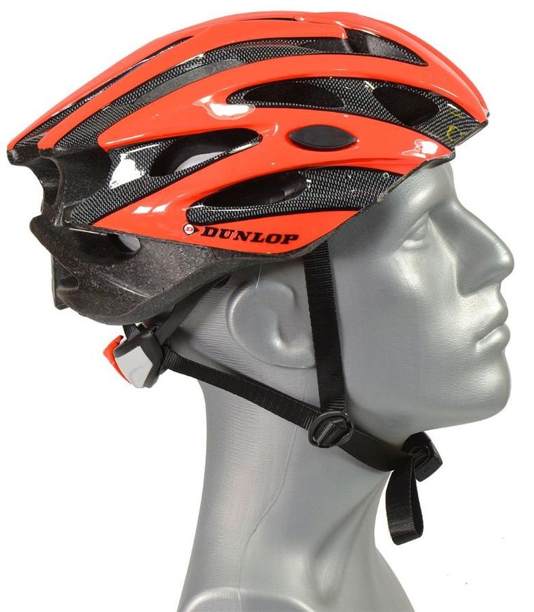 Dunlop, kask rowerowy regulowany, mtb red, rozmiar M 55-58 cm