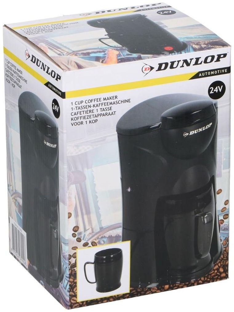 Dunlop, kawiarka samochodowa, turystyczna 24V