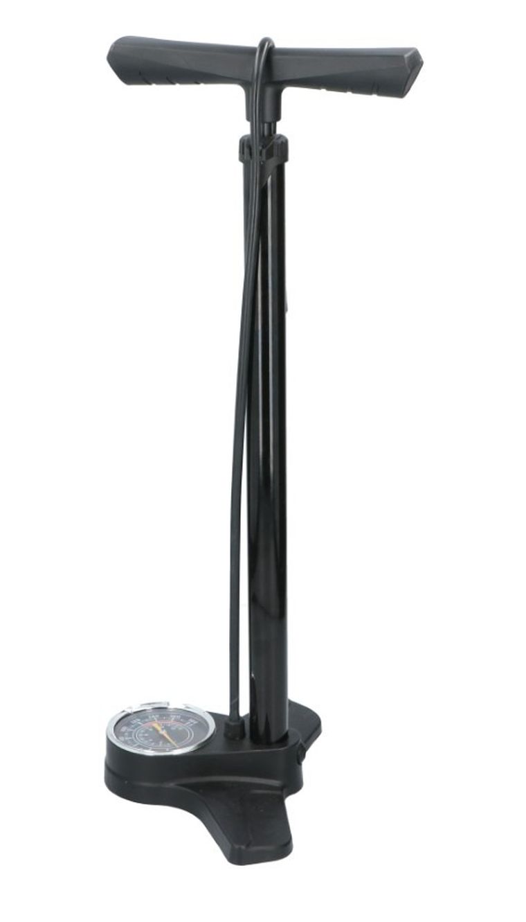 Dunlop, pompka rowerowa warsztatowa z manometrem