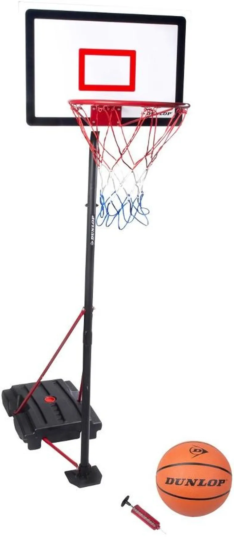 Dunlop, regulowany kosz do koszykówki, 3w1, 1,65-2,05m