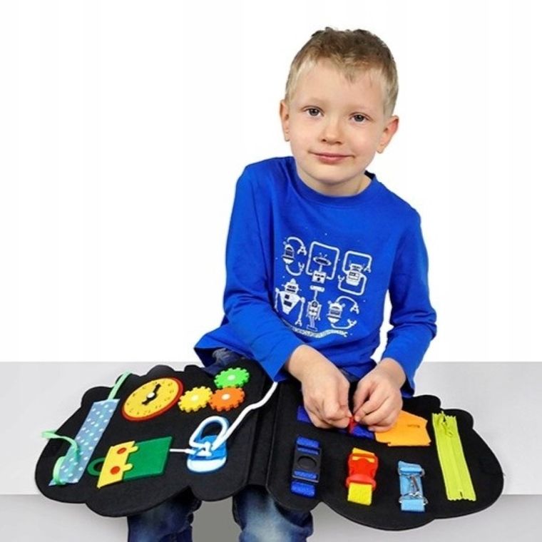 E-Edu, teczka sensoryczna, Dinuś