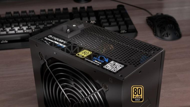 Endorfy, Supremo FM6, zasilacz, Gold, 750W, EY7A013