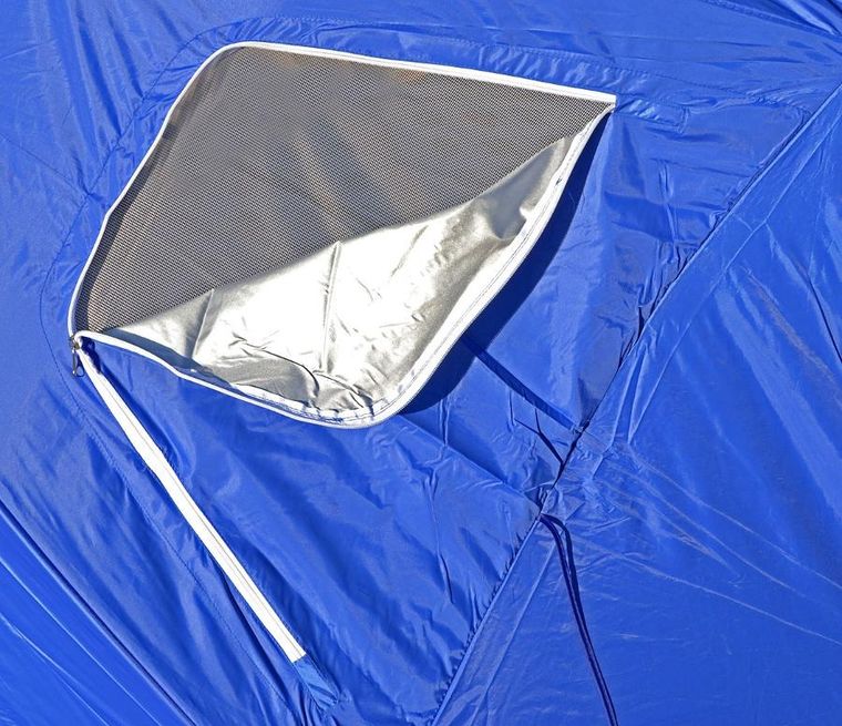 Enero Camp, parasol, parawan plażowy 2w1, 190 cm