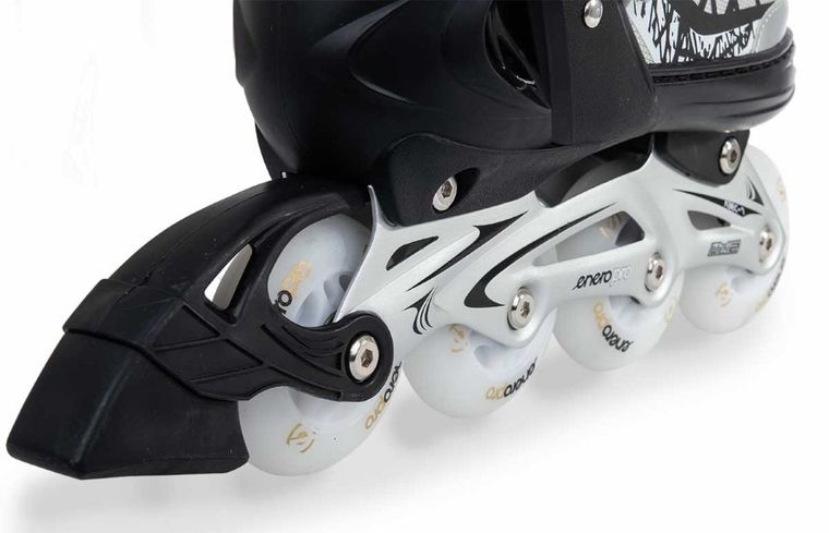 Enero Pro, łyżworolki, 4w1, LED, szare, rozmiar 38-41