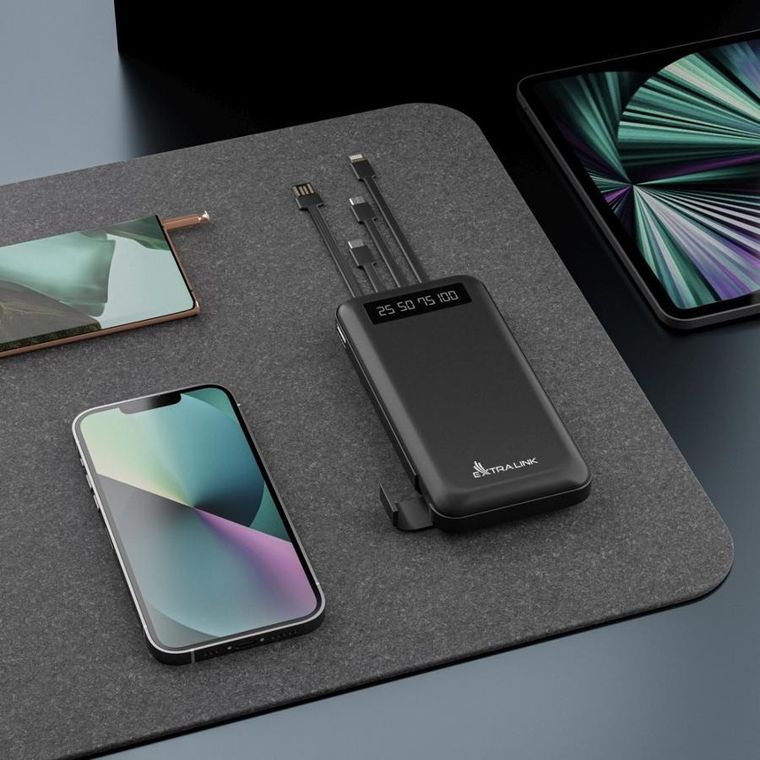 Extralink, EPB-083 10000mAh, powerbank, USB-C