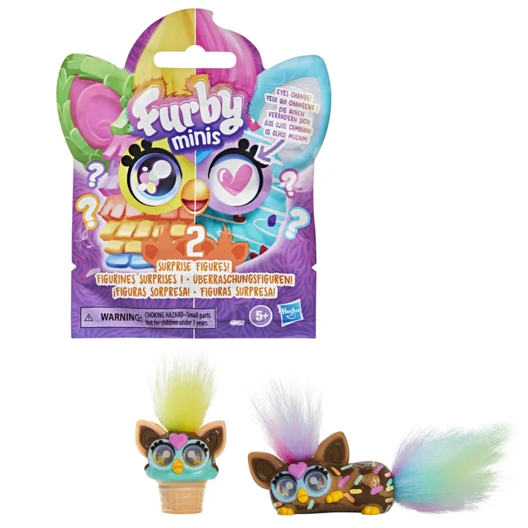 Furby Mini, 2-pak figurek, torebka niespodzianka, 1 szt.