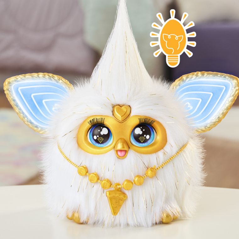Furby, Złota Blask, pluszowa zabawka elektroniczna