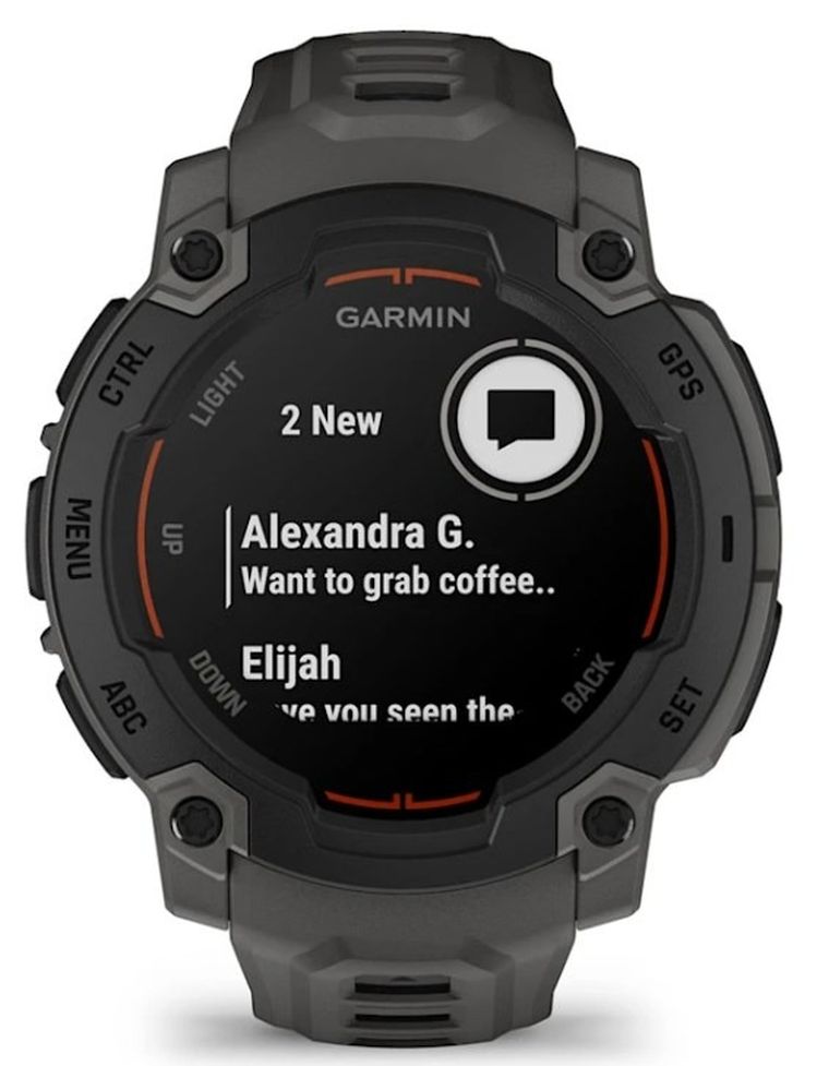 Garmin, Instinct E, smartwatch, 45 mm, black/charcoal