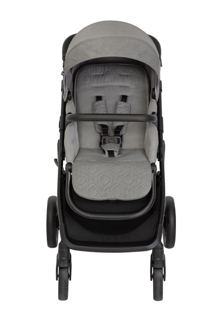 Graco, Near2Me DLX, wózek spacerowy z gondolą i fotelikiem, Ash