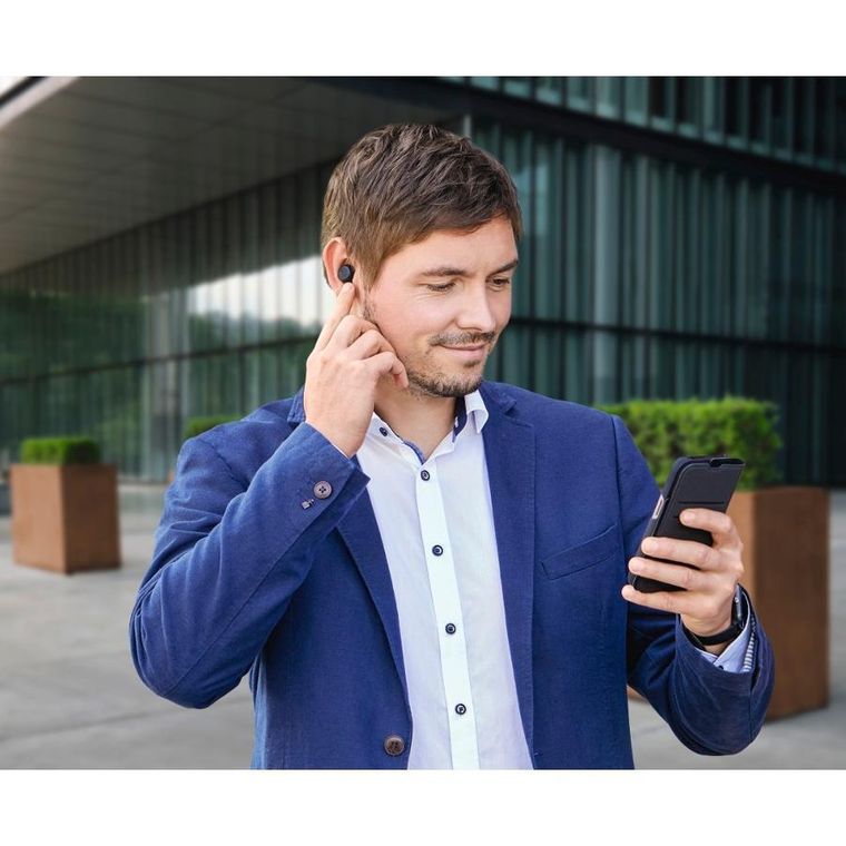 Hama, słuchawki dokanałowe true wireless, passion chop, czarne