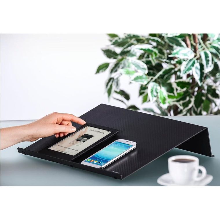 Hama, xx laptop-stand carbon, black