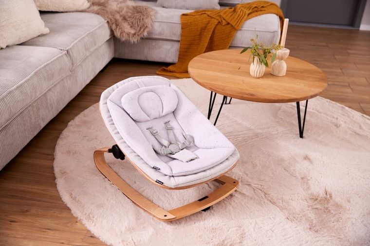 Hauck, Eco Light, leżaczek, grey