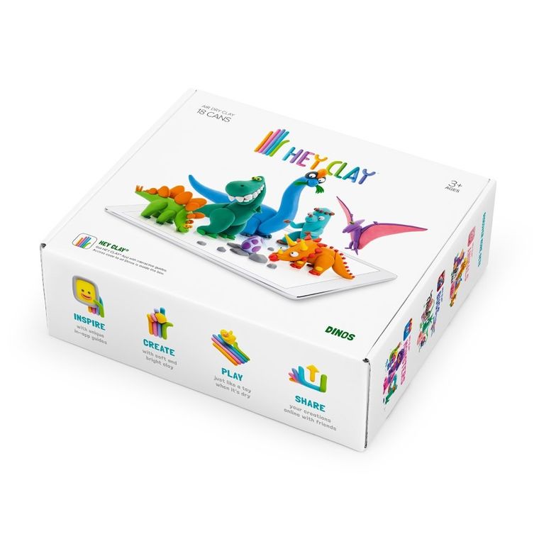 Hey Clay, Dinozaury, masa plastyczna