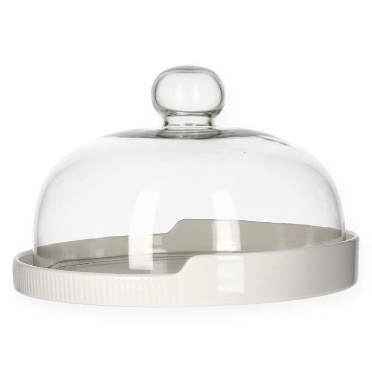 Homla, Fincan, patera, z ceramiczną podstawką, 22 cm