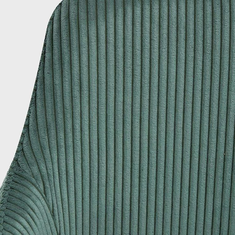 Homla, Pesa, krzesło w tkaninie, zielone, 56-60-82 cm