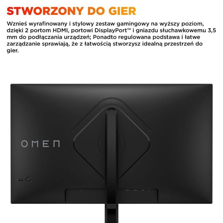 HP, monitor LED, QHD 27", OMEN 27q G2, AV4H6E9, 180Hz