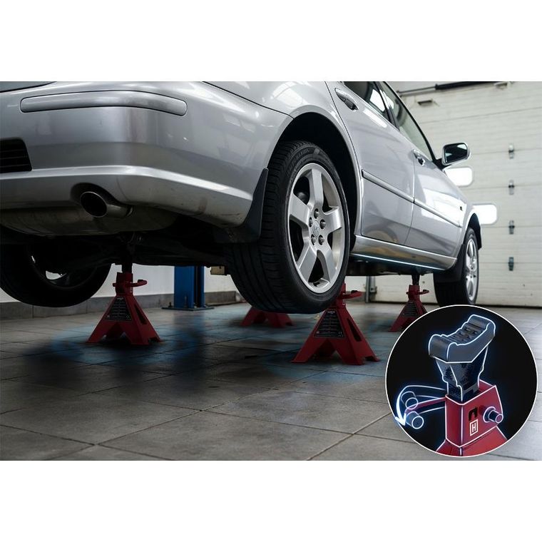 Humberg, kobyłki samochodowe, warsztatowe, 3t, 2 szt., HM-384